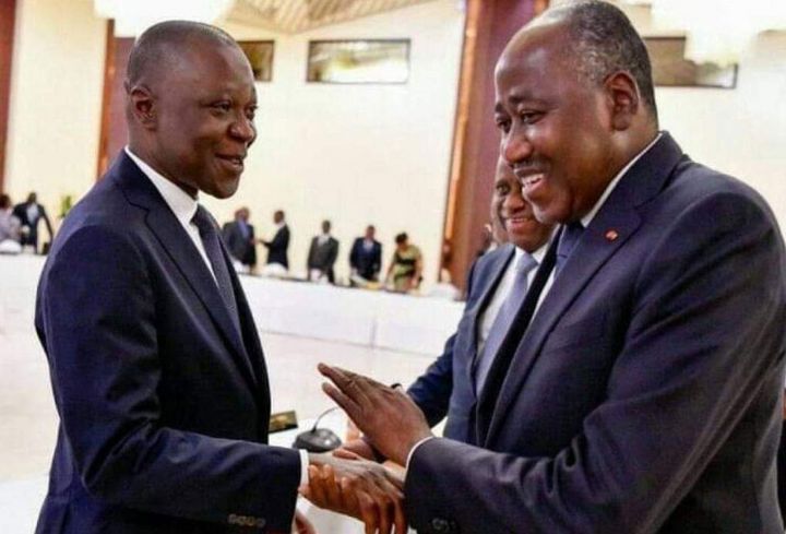 Hommage du Ministre des Transports Amadou KONE à son aîné, le Premier Ministre Amadou Gon COULIBALY