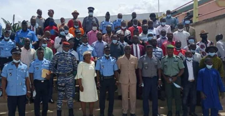 La police sensibilise les populations de Gagnoa sur la radicalisation dans le terrorisme