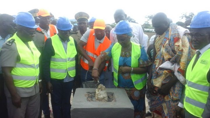 La première pierre d’un marché de gros de vivriers posée à Bondoukou