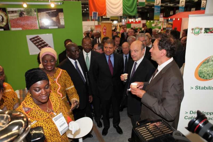 Le conseil du café-cacao fait la promotion du café et du cacao de Côte d’Ivoire à la foire de bordeaux