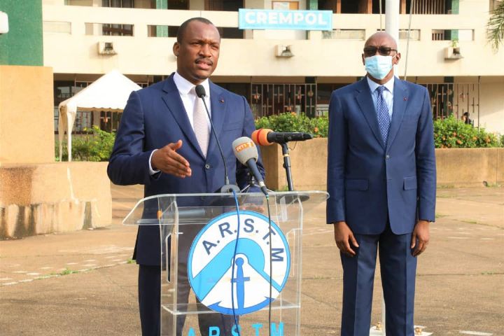 Formation par apprentissage : Mamadou TOURE à la rencontre de 500 jeunes formés aux métiers de la mer