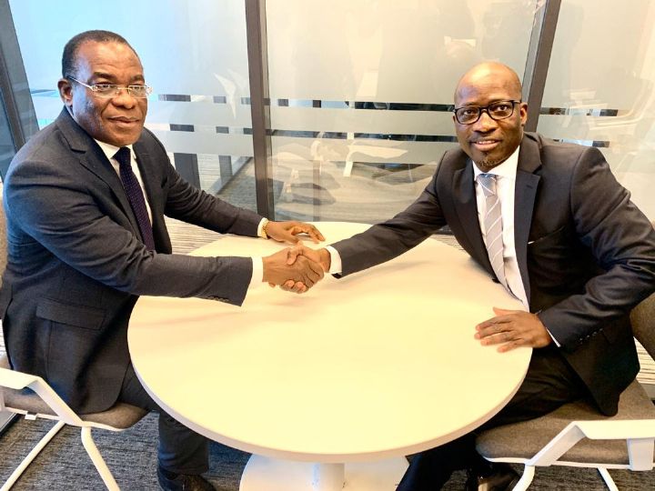 Présent à La Haye pour le procès Gbagbo, Affi rend visite à Blé Goudé