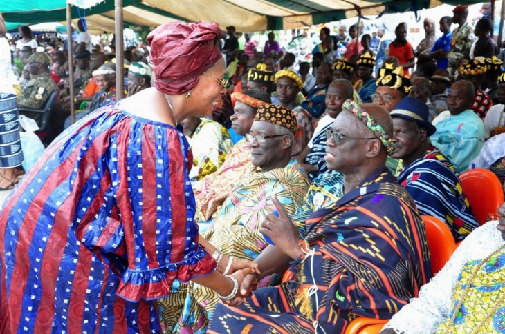 Fête de la libération/ Maimouna Faber aux populations de Bouaké : « Donnez l’exemple du pardon et du vivre ensemble dans la diversité »