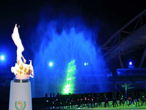 Communiqué de presse conjoint: L’allumage de la Flamme de la Paix de l’Union africaine marque la conclusion de la 28ème édition de la Coupe d`afrique des nations 2012
