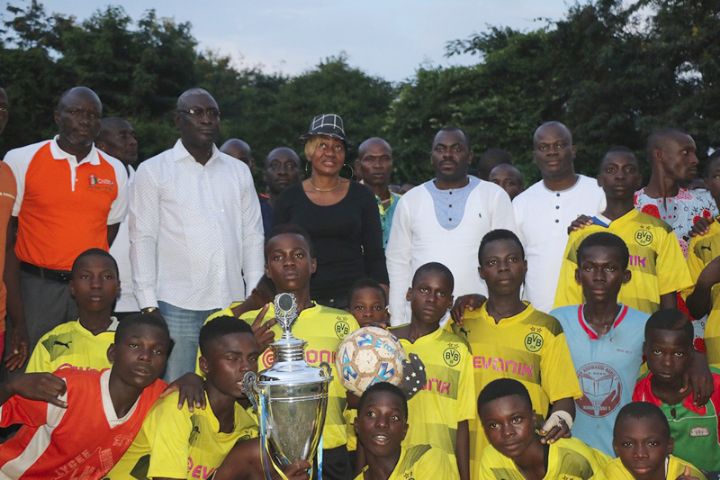 Tournoi Dominique Ouattara à Tiemelekro : le FC Menou, s’adjuge le trophée au forceps des tirs aux buts