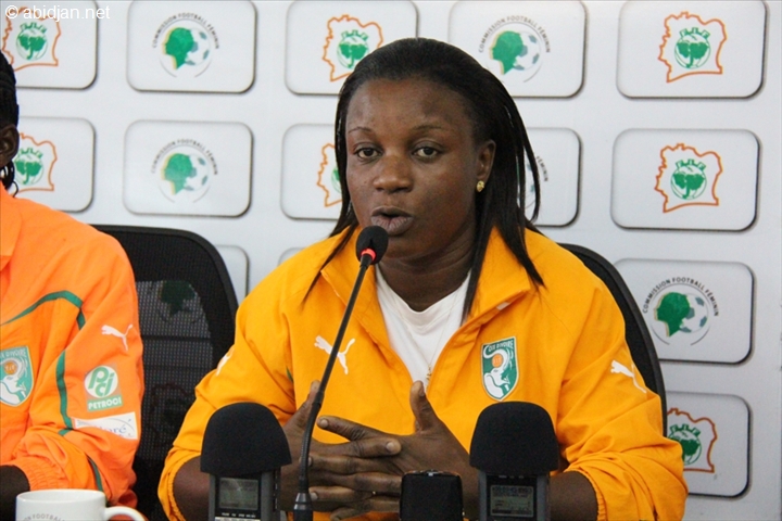 Touré Clémentine (Sélectionneur des Eléphantes) :  Il faut oublier le score, ce match et penser à l’avenir