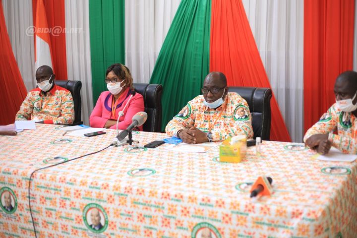 Présidentielle 2020 : le Monascau-Rhdp met en mission ses coordonnateurs