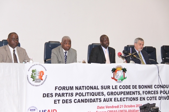 Liste provisoire des candidatures retenues pour les élections législatives en Côte d`Ivoire