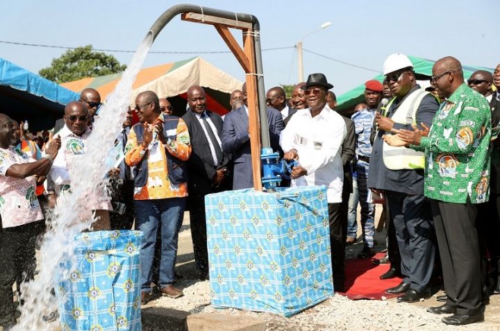 Adduction en eau potable: le Président Ouattara soulage les 21.700 habitants de Fronan