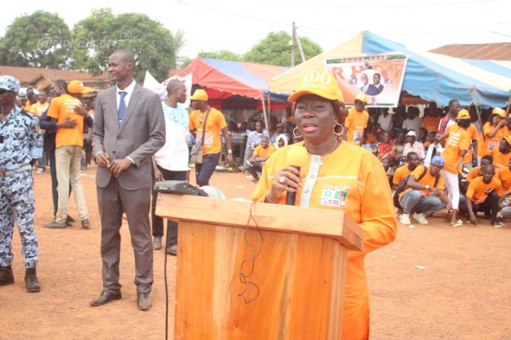 Côte d’Ivoire : La secrétaire générale du parti de Ouattara lance le mouvement 