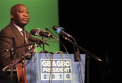 Côte d`Ivoire: Gbagbo investi candidat pour la présidentielle du 31 octobre