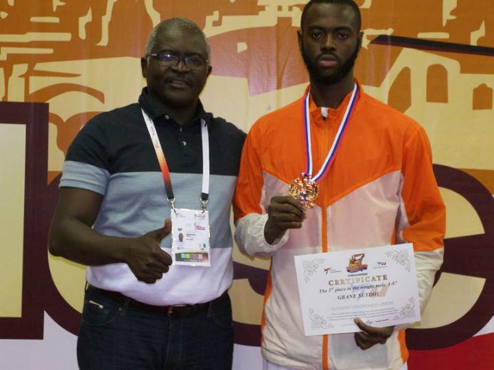 Taekwondo/Open International de Russie 2017: Seydou Gbané se bronze