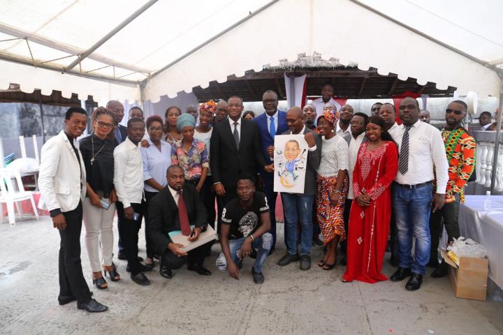 Sidi TOURÉ en visite à Gbich: “On n’a pas d’autre choix que d’accompagner la presse”