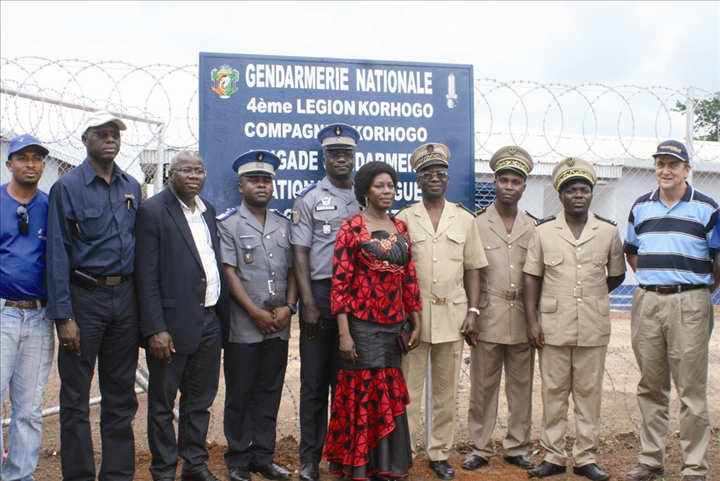 Lutte contre l’insécurité - Randgold offre un poste de gendarmerie aux populations de Tongon