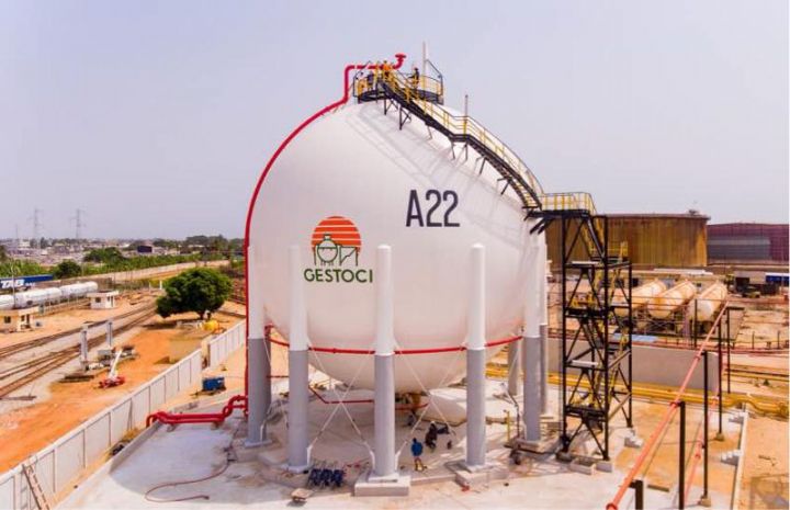 La GESTOCI met en service sa nouvelle sphère de stockage A22, d’une capacité de 2000 tonnes