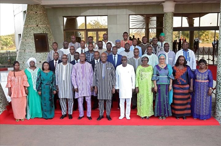 Le nouveau gouvernement du Burkina Faso dévoilé