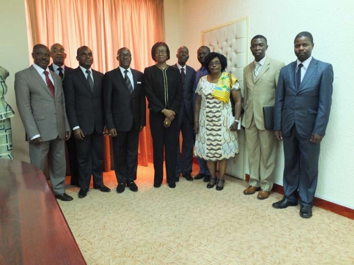 Cour Africaine des Droits de l’Homme et des Peuples - Le Garde des Sceaux rencontre une délégation de la Cour africaine