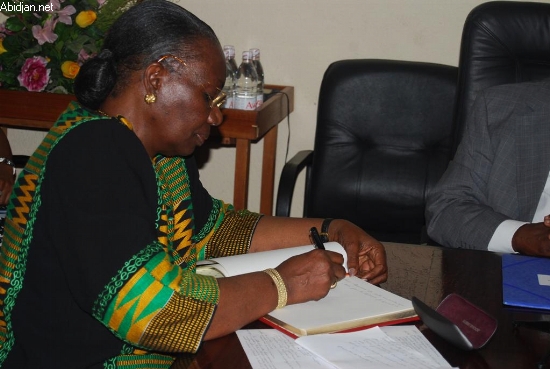 Henriette Dagri Diabaté (Secrétaire générale du RDR): 