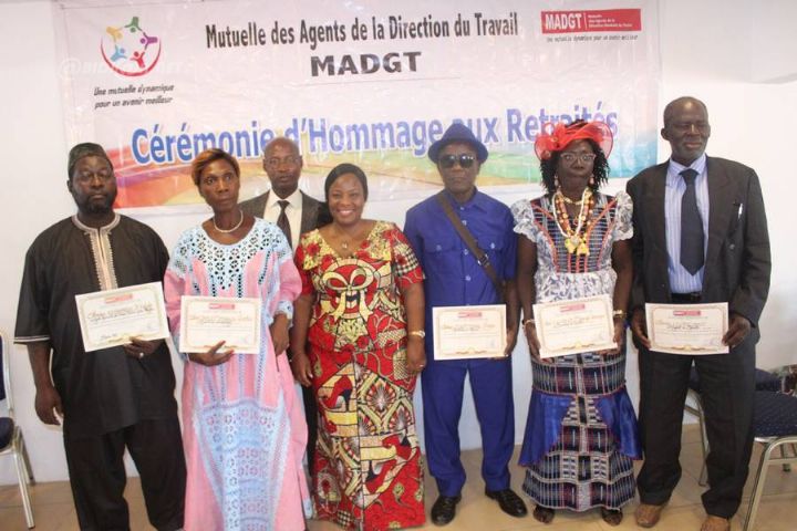 Les retraités de la mutuelle des Agents de la Direction Générale du Travail célébrés