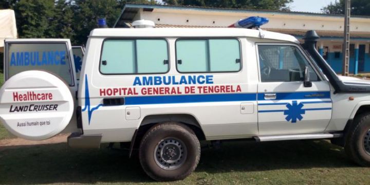L’hôpital général de Tengrela doté d’une ambulance