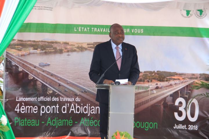 Les personnes impactées par le 4è pont d’Abidjan seront dédommagées, (Gouvernement)