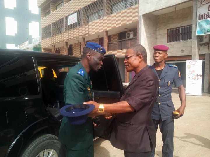 En visite au siège de l’UPESPCI : le chef d’Etat Major, le général Touré Sékou à Sérikpa André : «je suis fier de vous (…) vous pouvez compter sur moi ».