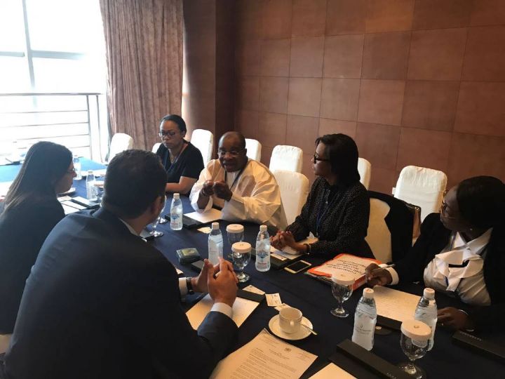 Le Ministre Siandou Fofana a accordé une audience à Mme Lamia BOUTALED, Secrétaire d’État chargée du tourisme au Maroc