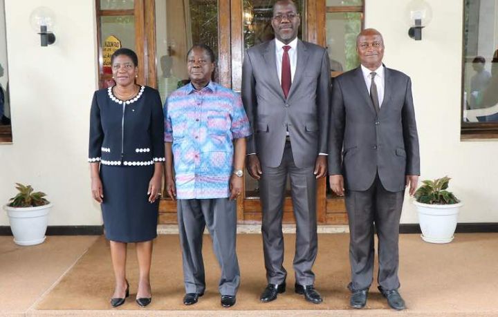 Daoukro : Jeannot Ahoussou, Boni Claverie, Aka Ahizi, Moutayé, Soro Brahima, Lagou Henriette chez Bédié, hier