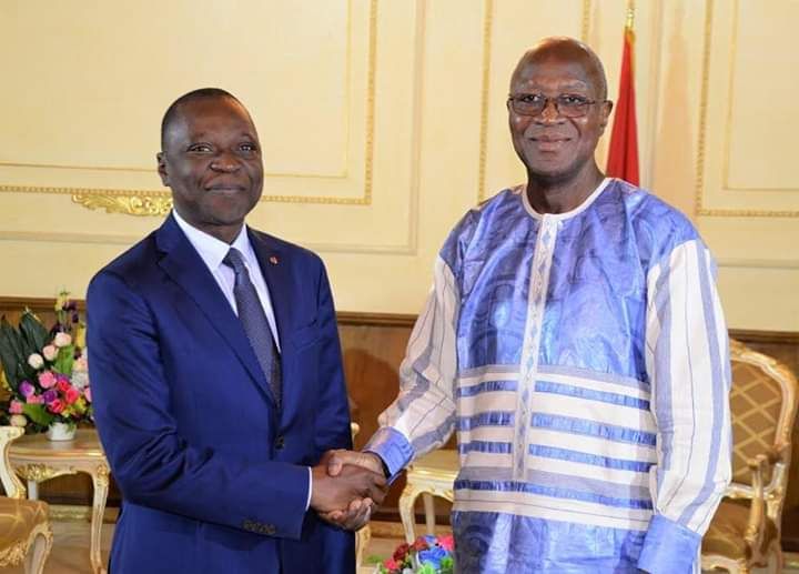 Amadou Koné échange avec le Premier ministre burkinabé sur la réhabilitation de la voie ferrée