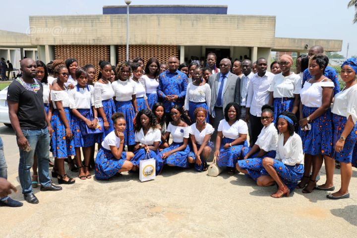 Cohésion nationale et paix : la caravane de Louis Habonouan fait escale à l’université Félix Houphouet Boigny