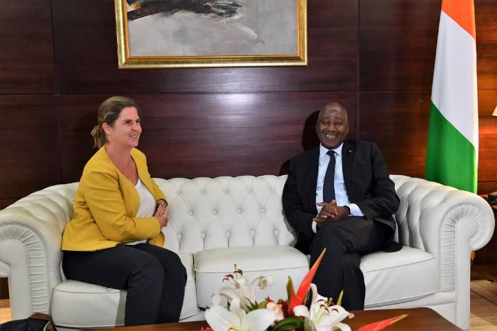 Coopération : la nouvelle Directrice des Opérations de la Banque mondiale pour la Côte d’ Ivoire chez le Premier Ministre Amadou Gon Coulibaly 