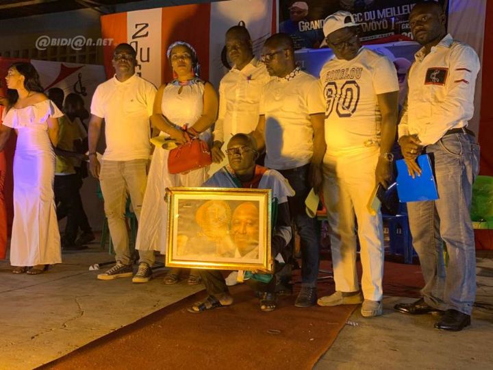 Région du Poro, 1ere édition du grand prix Amadou Gon Coulibaly du meilleur groupe Wôyô/ Lass PR, conseiller technique du Président de la République,  encourage les jeunes au civisme