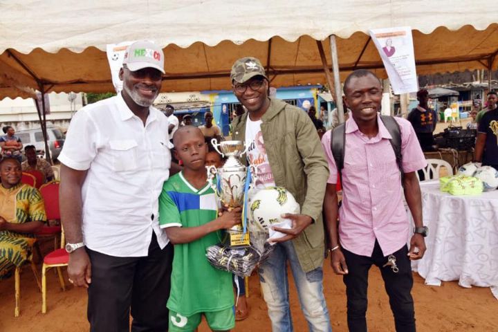 Tournoi de football des minimes à Cocody : Manu FC remporte le trophée Dominique Ouattara