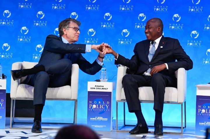 World Policy Conference : le Premier Ministre ivoirien, Amadou Gon Coulibaly, pour la transformation structurelle des économies africaines