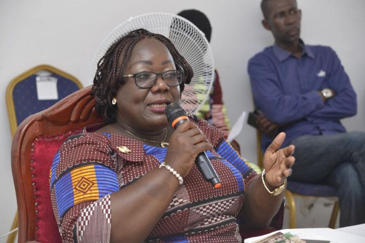 La Présidente Anne Désirée Ouloto communie avec les populations de Toulepleu, acteurs de la réussite de la visite du Premier Ministre dans la localité