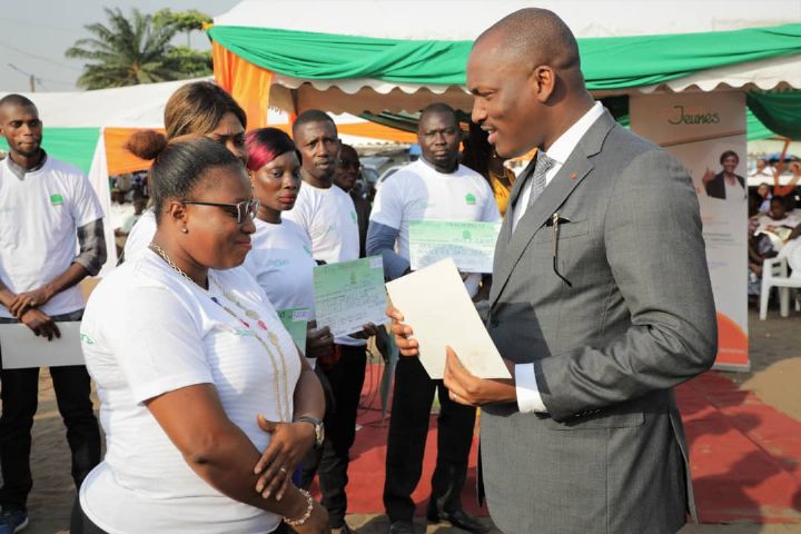 Financement de projet jeune à Marcory: plus de 174 millions F Cfa pour 656 jeunes entrepreneurs