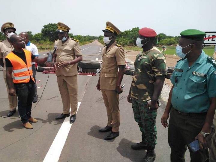 COVID-19 : Les FDS veillent au respect des mesures sanitaires à la frontière ivoiro-burkinabé