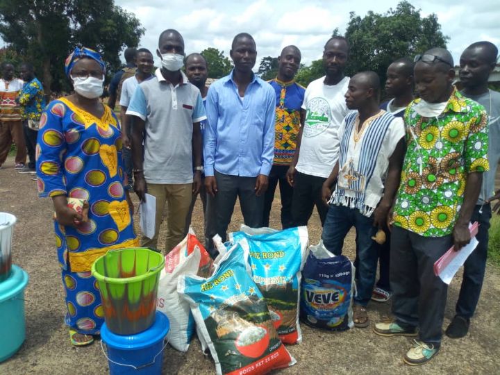 Soutien à la lutte contre le Coronavirus : les cadres de Bin-houyé et Goulaleu font parler leur cœur