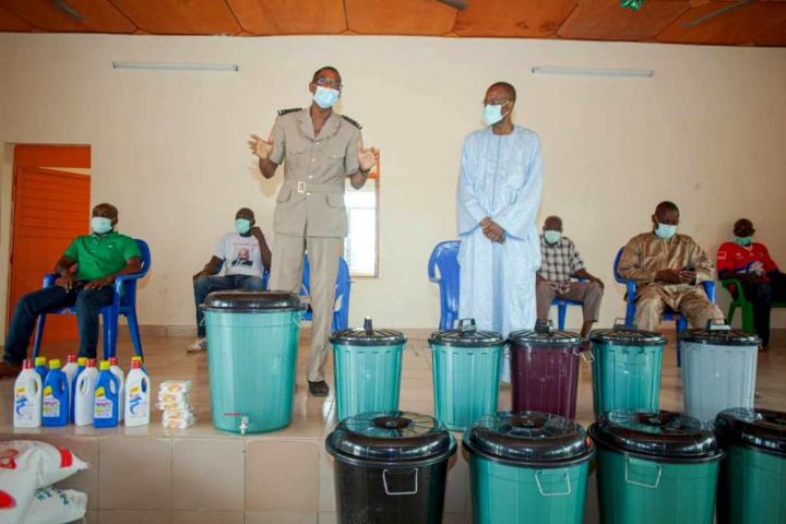 Coronavirus : les populations de Gbémazo sensibilisées au respect des mesures barrières