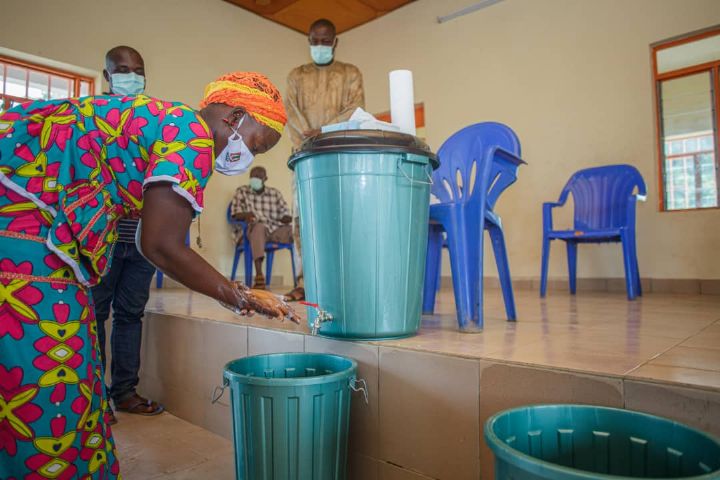 Gbémazo : la Ministre Ramata Ly-Bakayoko demande aux femmes de s’engager contre le Coronavirus
