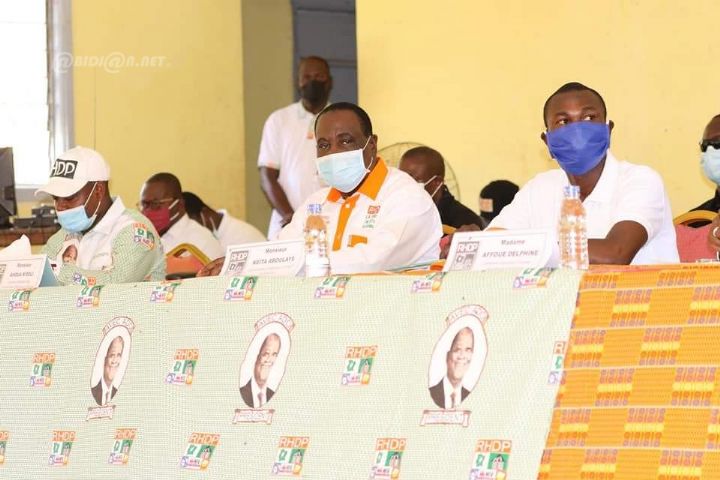 Politique:  jeunesse Rhdp du Moronou fait sa rentrée politique