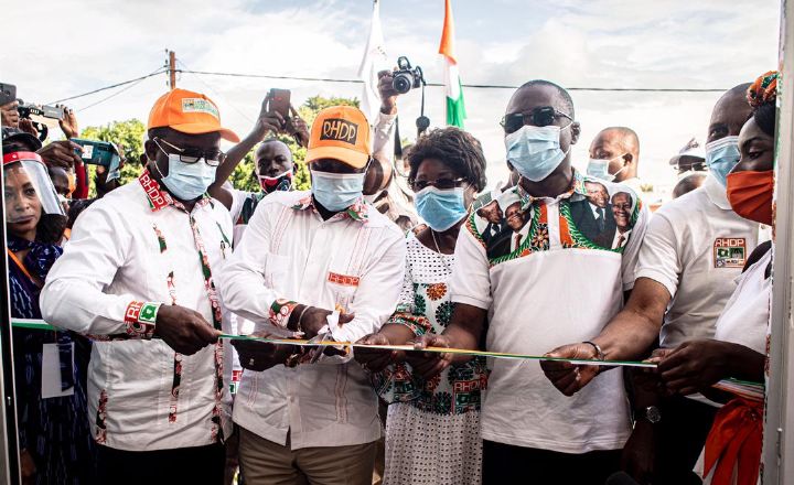 Bouaké/Amadou Koné fait don d’un siège moderne et équipé au RHDP