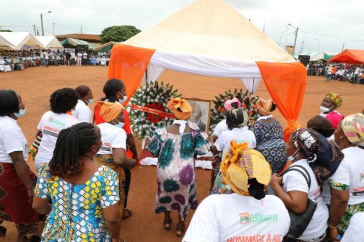 Daloa:les populations du Haut-Sassandra rendent hommage à Amadou Gon Coulibaly décédé le juillet dernier