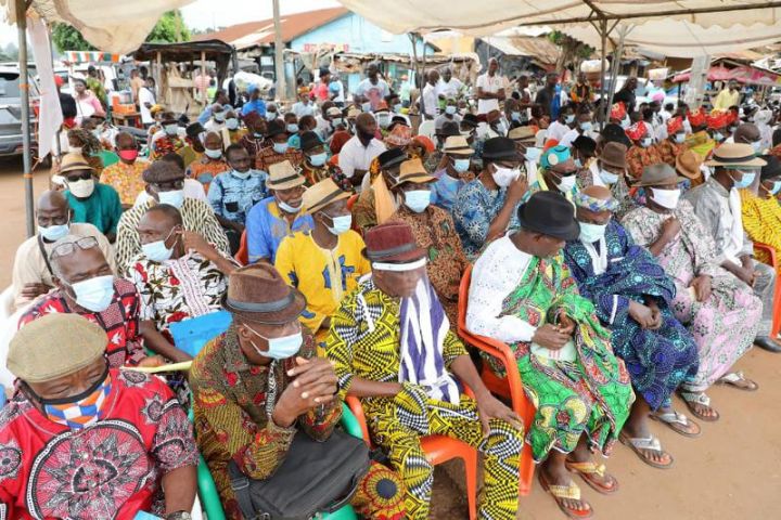 Daloa:les populations du Haut-Sassandra rendent hommage à Amadou Gon Coulibaly décédé le juillet dernier