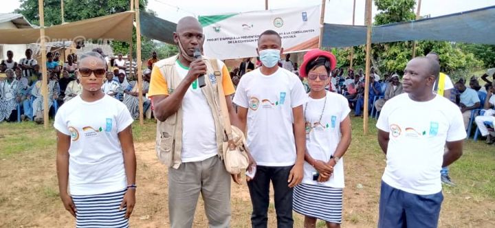 Côte d’Ivoire / Renforcement de la cohésion sociale et de la cohabitation pacifique : dix comités de paix installés dans l’Ouest