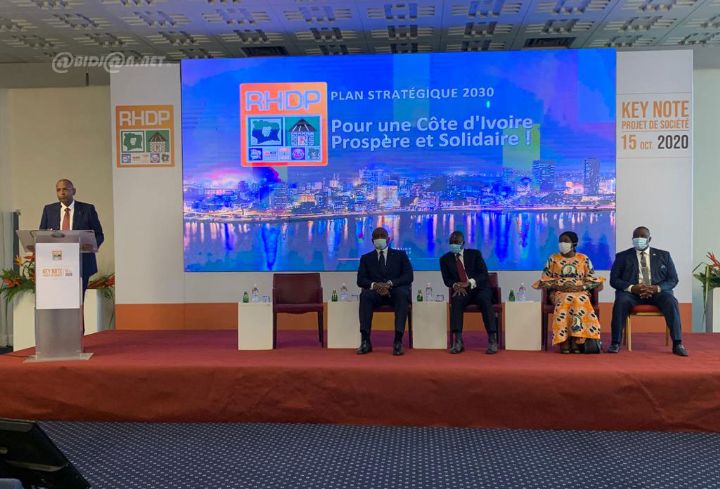 Présidentielle 2020:  présentation du projet de société du candidat Alassane Ouattara