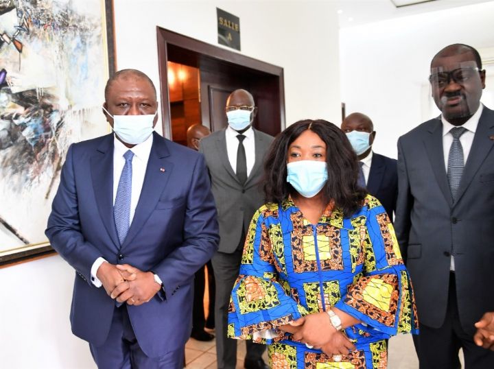 Election présidentielle : le Premier Ministre Hamed Bakayoko fait le point des préparatifs du scrutin du 31 octobre avec une mission de la CEDEAO