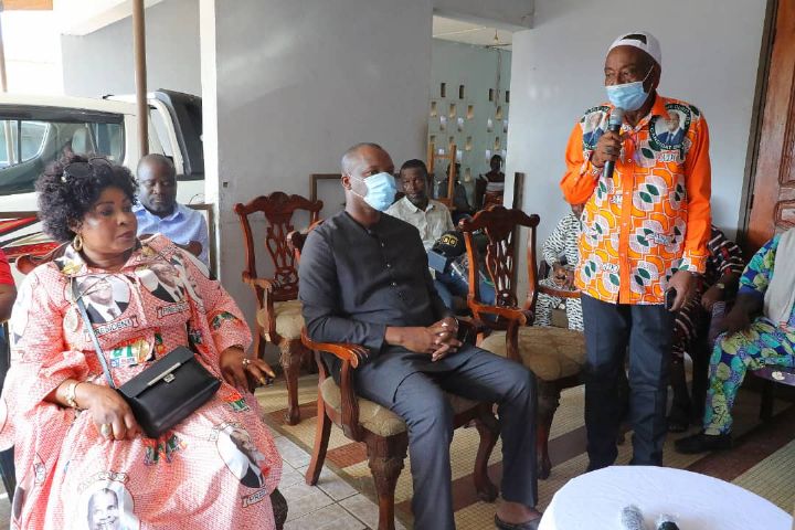 Campagne électorale dans le Haut Sassandra: Le Ministre Mamadou Touré échange avec les chefs traditionnels d’Issia