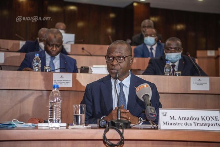 Transport/ Projet de budget 2021 : le ministre Amadou Koné mise dans l’investissement