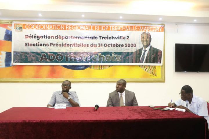 Coordination régionale RHDP Treichville-Marcory / Kolliabo Sébastien Konan (Délégué départemental Rhdp Treichville 2) aux militants : ’’ Pour la paix, nous devons tous apporter notre soutien à la démarche de réconciliation du Président de la République SEM Alassane Ouattara